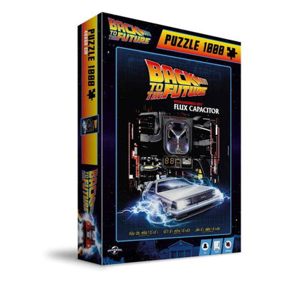 Back to the Future 1000-piece puzzle Powered by Flux Capacitor