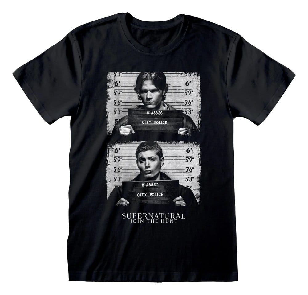 Supernatural T-Shirt Line Up Black