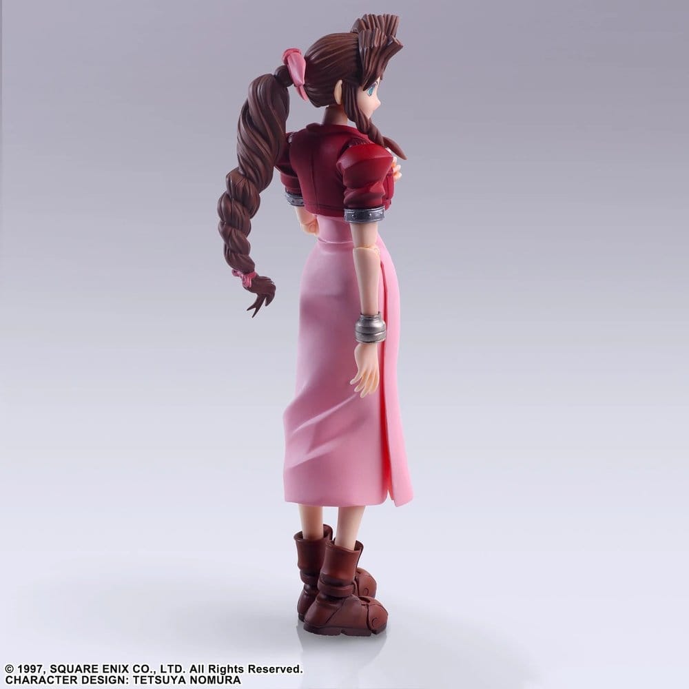 Final Fantasy VII Bring Arts Action Figure Aerith Gainsborough Digital Plus Edition 14 cm