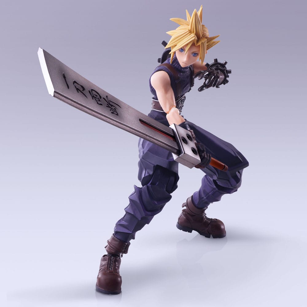 Final Fantasy VII Bring Arts Action Figure Cloud Strife Hardedge Ver. 15 cm