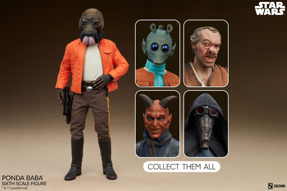 Star Wars Scum & Villainy Action Figure 1/6 Ponda Baba 30 cm - Damaged packaging