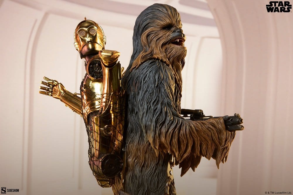 Star Wars Premium Format Figure Chewbacca and C-3PO 63 cm