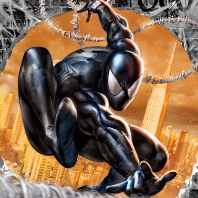 Marvel Fine Art Print The Amazing Spider-Man #300 Tribute (Black High-Gloss Variant) 41 x 61 cm - unframed