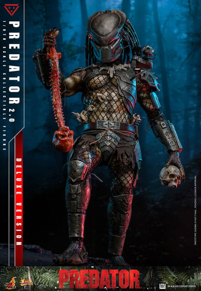 Predator Movie Masterpiece Action Figure 1/6 Predator (2.0) Deluxe Version 34 cm