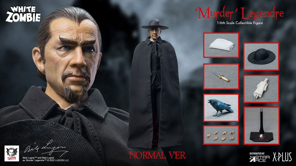 The White Zombie My Favourite Movie Action Figure 1/6 Murder Legendre (Bela Lugosi) 30 cm