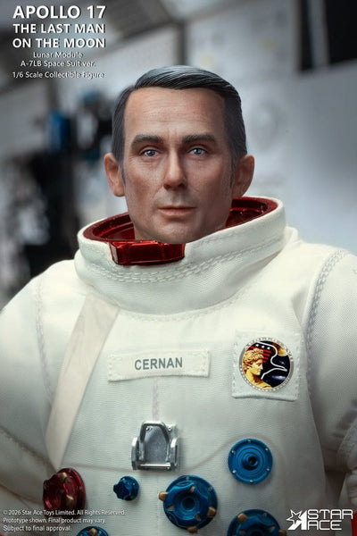 NASA Apollo 17 Action Figure 1/6 The Last Man on the Moon 30 cm