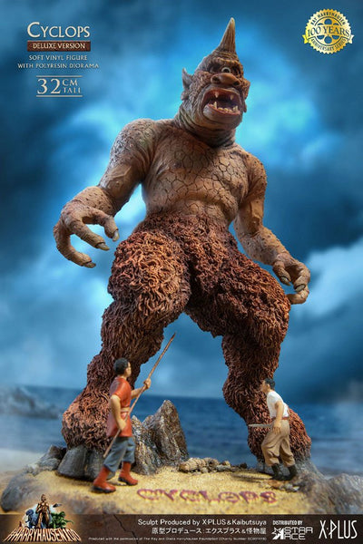 The 7th Voyage of Sinbad Soft Vinyl Statue Ray Harryhausens Cyclops Deluxe Version 32 cm - Damaged packaging