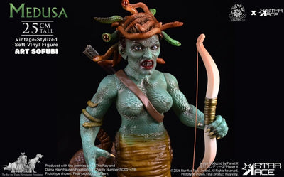 Ray Harryhausen Soft Vinyl Statue Medusa Vintage-Style 25 cm
