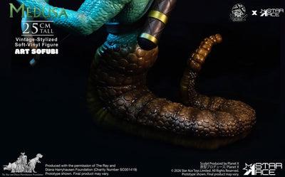 Ray Harryhausen Soft Vinyl Statue Medusa (Vintage-Style) 25 cm