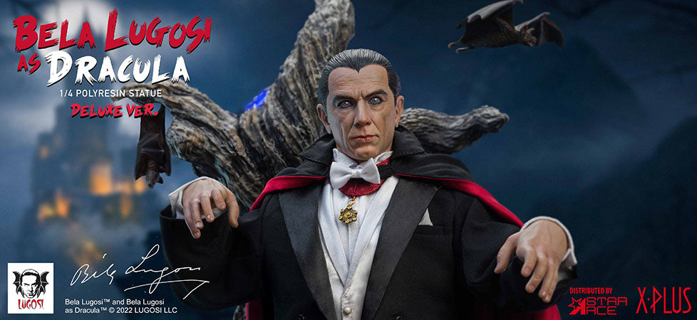 Dracula (1931) Superb Scale Statue 1/4 Bela Lugosi as Dracula Deluxe Version 60 cm