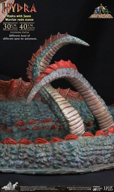 Ray Harryhausen Painted Statue Hydra with Jason Warrior Resin Statue 30 cm