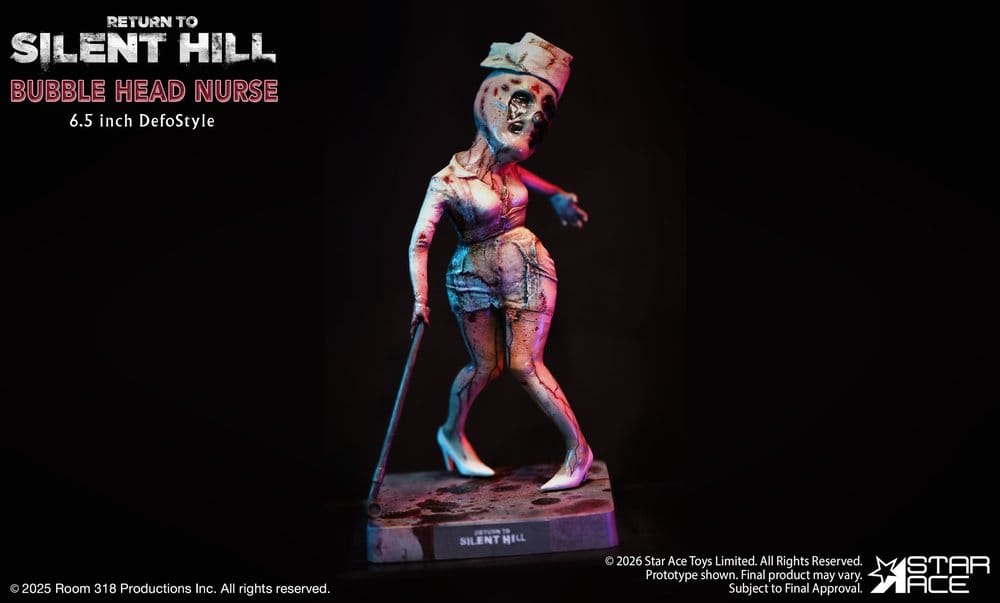 Return to Silent Hill (2026) DefoStyle Figure Bubble Head Nurse 16.5 cm