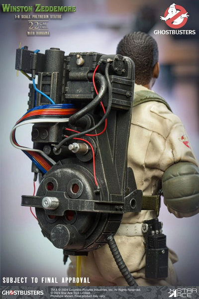 Ghostbusters Statue 1/8 Winston Zeddemore 22 cm
