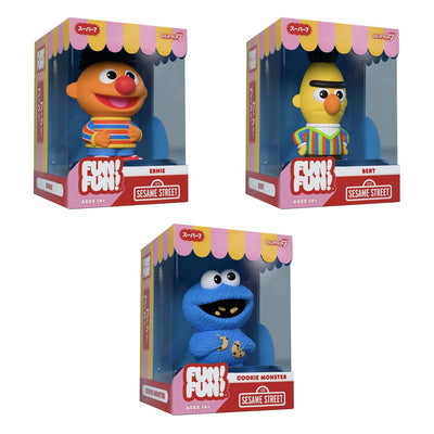 Sesame Street FUN! FUN! Vinyl Action Figure Wave 02 Ernie 13 cm