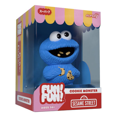 Sesame Street FUN! FUN! Vinyl Action Figure Wave 02 Cookie Monster 13 cm