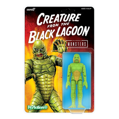 Universal Monsters ReAction+ Action Figure Wave 1 Creature from the Black Lagoon 10 cm - Damaged packaging
