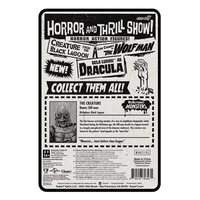 Universal Monsters ReAction+ Action Figure Wave 1 Creature from the Black Lagoon 10 cm