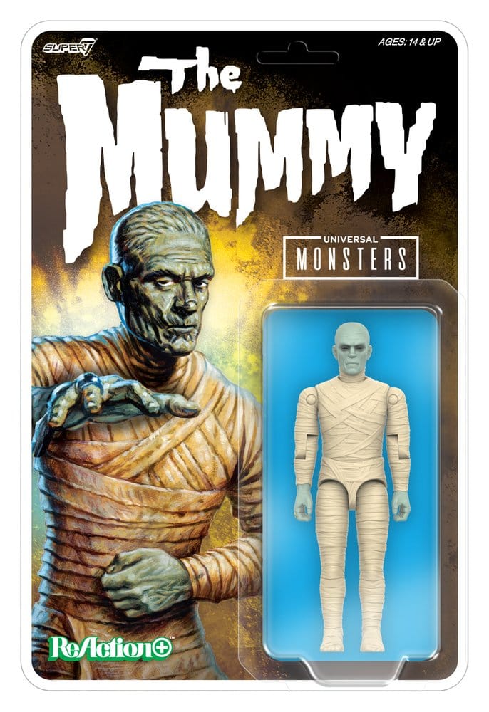 Universal Monsters ReAction+ Action Figure Wave 02 The Mummy