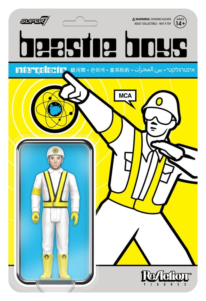 Beastie Boys ReAction Action Figure Wave 04 MCA (Intergalactic Crossing Guard)