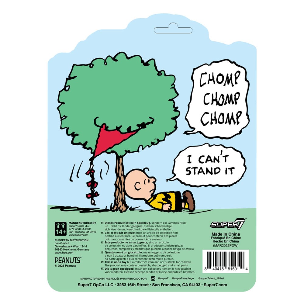Peanuts ReAction Action Figure Charlie Brown and the Kite-Eating Tree (Comic Panel) 9 cm