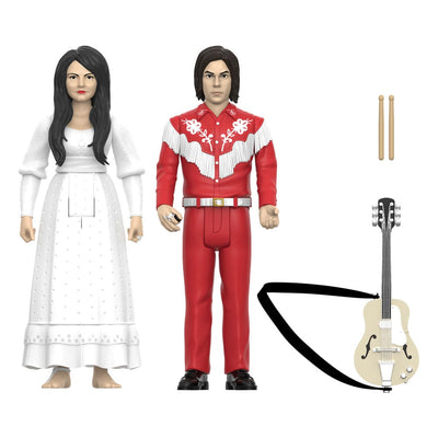 The White Stripes ReAction Action Figures 2-Pack Wave 02 The White Stripes (Elephant) 10 cm