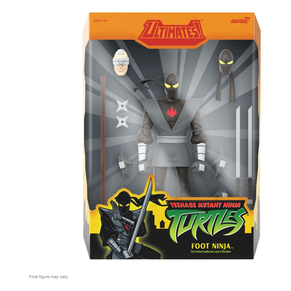 Teenage Mutant Ninja Turtles Ultimates Action Figure Wave 13 Foot Ninja 18 cm