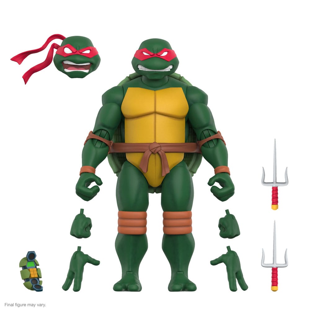 Teenage Mutant Ninja Turtles Ultimates Action Figure Wave 12 Raphael 18 cm - Damaged packaging
