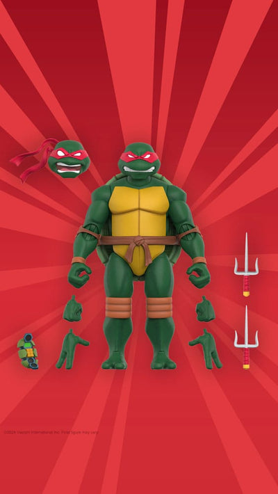 Teenage Mutant Ninja Turtles Ultimates Action Figure Wave 12 Raphael 18 cm - Damaged packaging