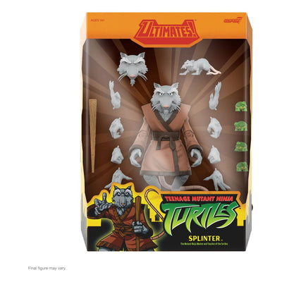 Teenage Mutant Ninja Turtles Ultimates Action Figure Wave 13 Splinter 18 cm - Damaged packaging