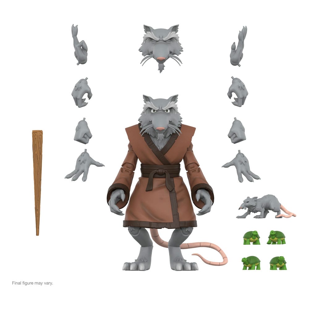 Teenage Mutant Ninja Turtles Ultimates Action Figure Wave 13 Splinter 18 cm - Damaged packaging