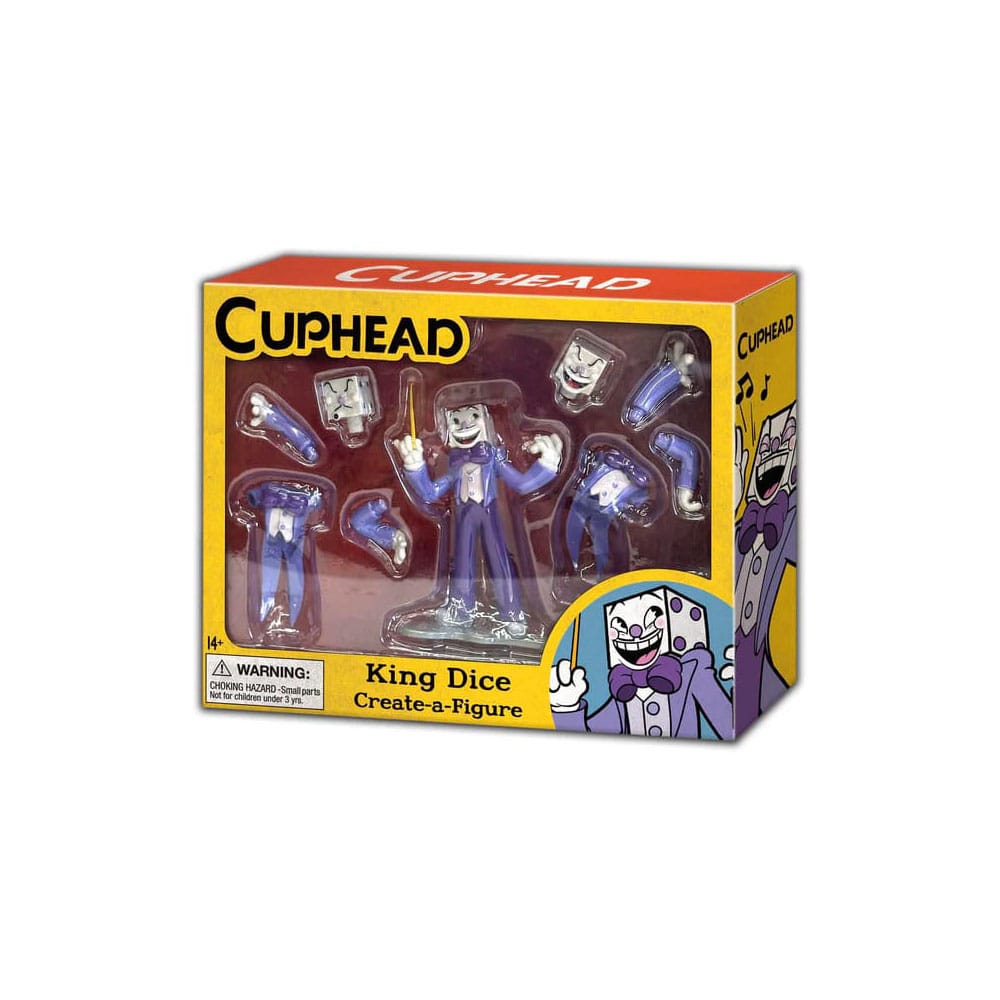 Cuphead Mini Create a Figure King Dice