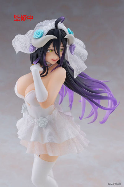 Overlord Coreful PVC Statue Albedo Wedding Ver. 18 cm - Damaged packaging