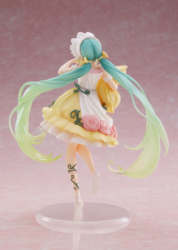 Hatsune Miku PVC Statue Hatsune Miku Wonderland Figure Sleeping Beauty Reissue 18 cm