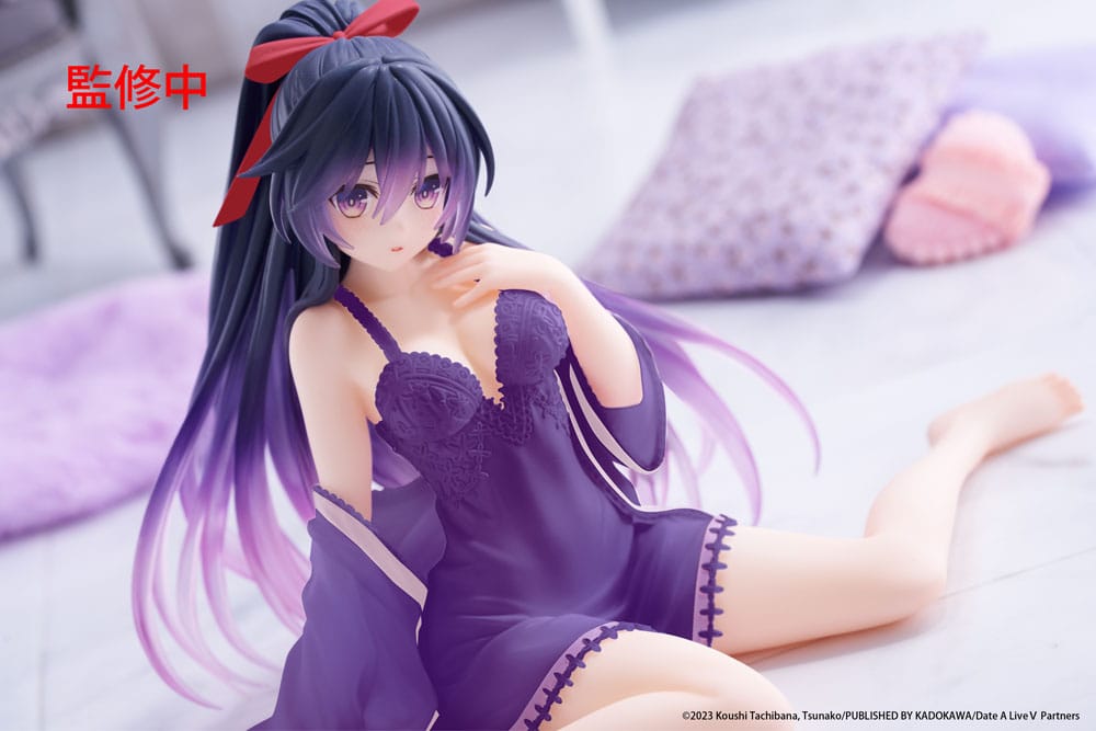Date A Live V PVC Statue Desktop Cute Figure Tohka Yatogami Nightwear Ver. Renewal 13 cm - Damaged packaging