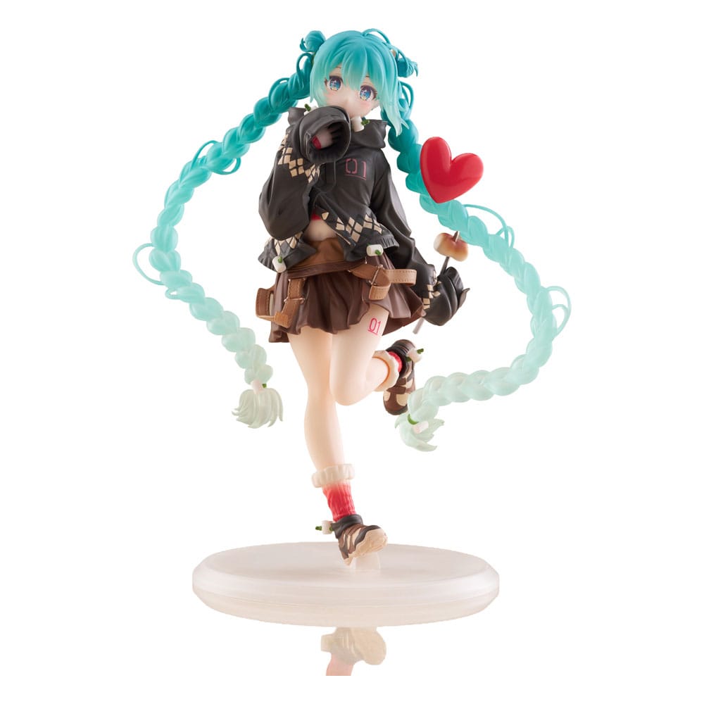 Hatsune Miku PVC Statue Hatsune Fashion Outdoor Spring Ver. 18 cm - Damaged packaging