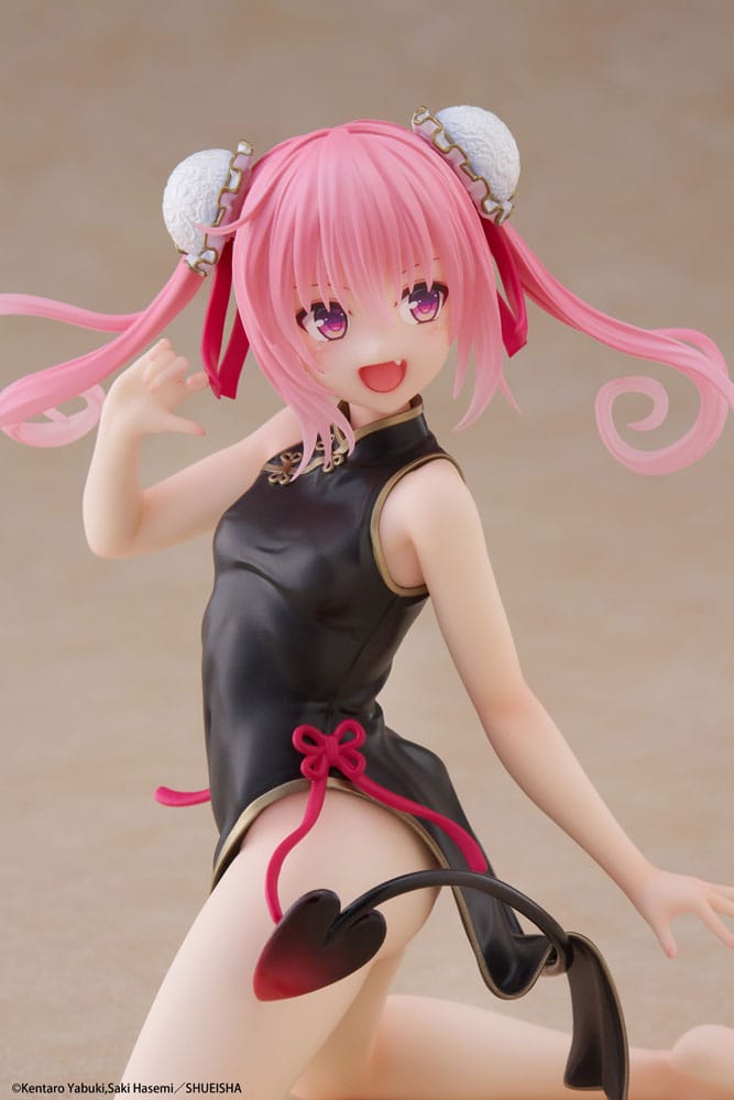 To Love-Ru PVC Statue Desktop Cute Figure Nana (China Dress Ver.) 13 cm - Damaged packaging