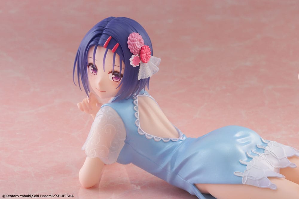 To Love-Ru Darkness PVC Statue Desktop Cute Figure Haruna Sairenji (China Dress Ver.) 13 cm