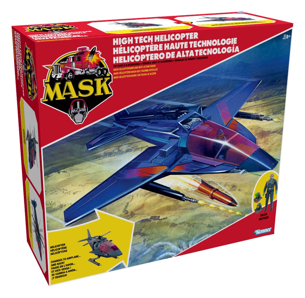 M.A.S.K. Vehicle High Tech Helicopter - Damaged packaging