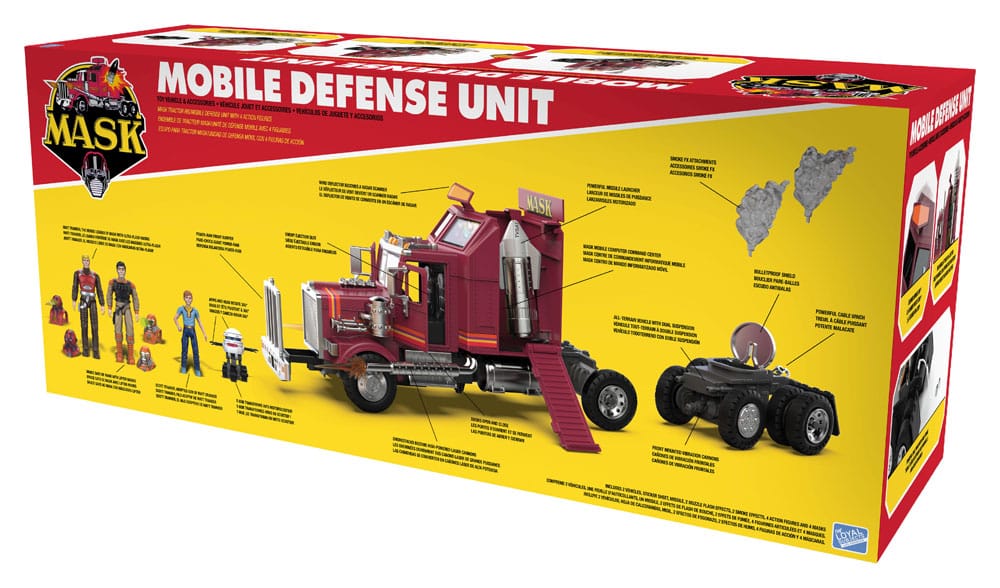 M.A.S.K. Wave 1 Vehicle Mobile Defense Unit Limited Edition