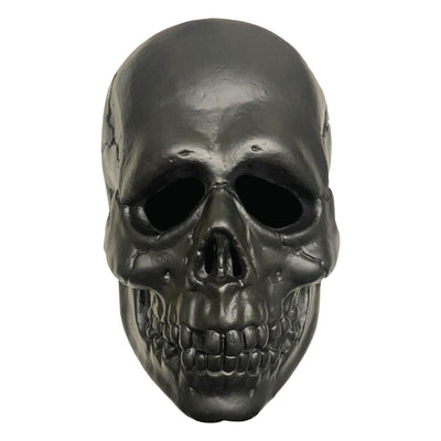 Don Post Vinyl Mask Black Skull