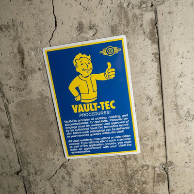 Fallout Metal Sign Procedures
