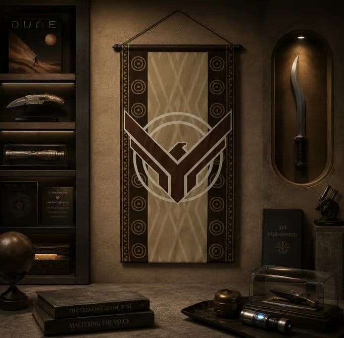 Dune Replica 1/1 War Banner House Atreides