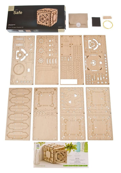 Ugears 3D Wooden Puzzle Safe