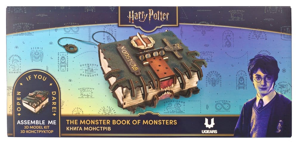 Harry Potter 3D Wooden Puzzle The Monster Book of Monsters