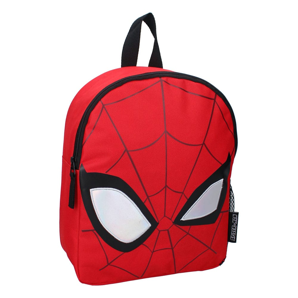 Spider-Man Backpack Fluffy Friends Red 32 cm