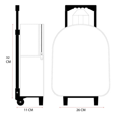 Marvel Trolley Backpack 3D Avengers Great Escapes 32 cm