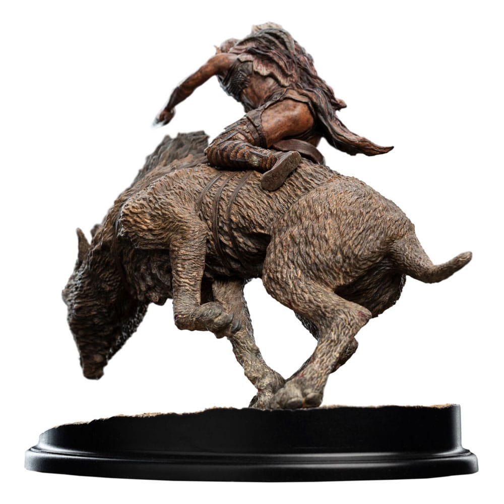Lord of the Rings Mini Statue Sharkû on Warg 18 cm - Damaged packaging