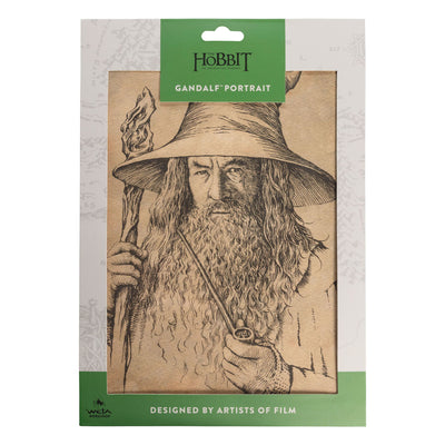The Hobbit Art Print Portrait of Gandalf the Gray 21 x 28cm