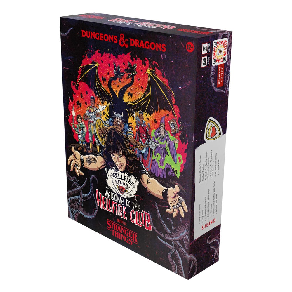 Dungeons & Dragons Board Game Stranger Things: Welcome to the Hellfire Club english