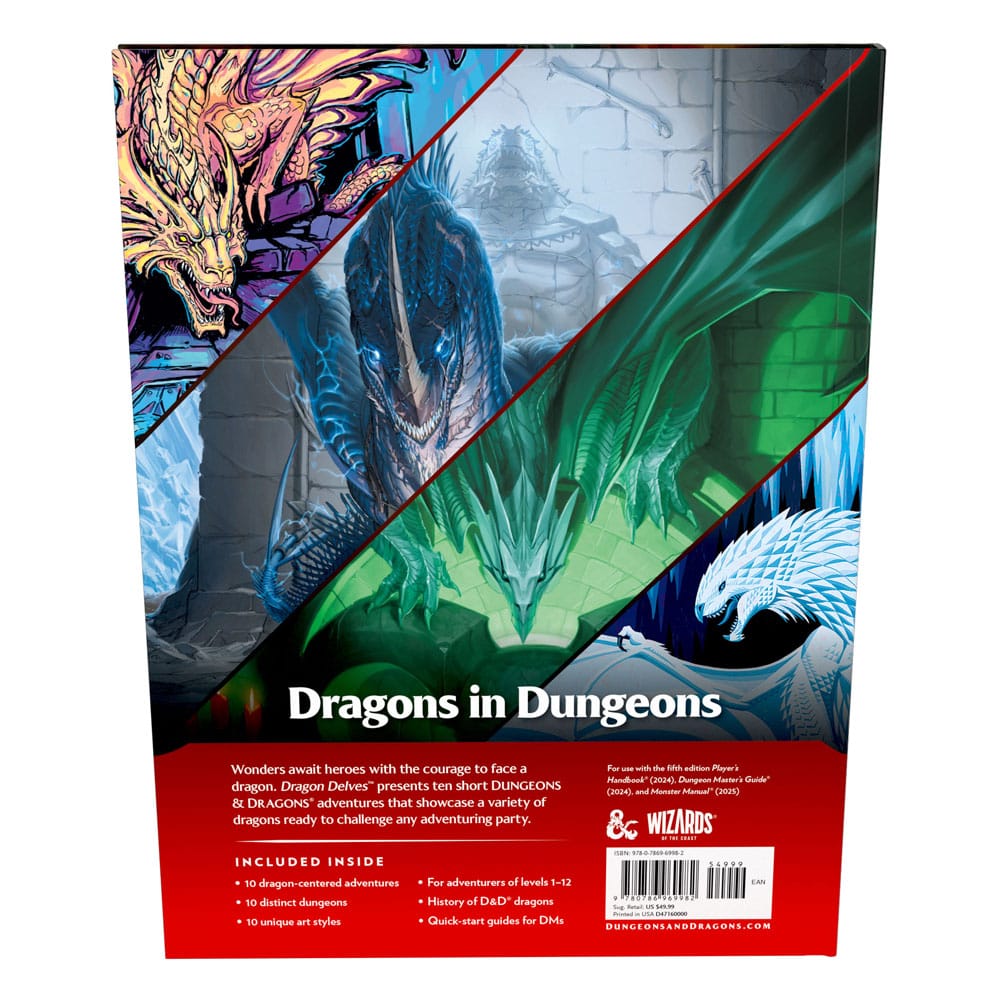 Dungeons & Dragons RPG Dragon Delves: An Adventure Anthology english - Damaged packaging